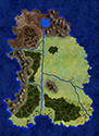 Map for island in Skullforge: The Hunt.